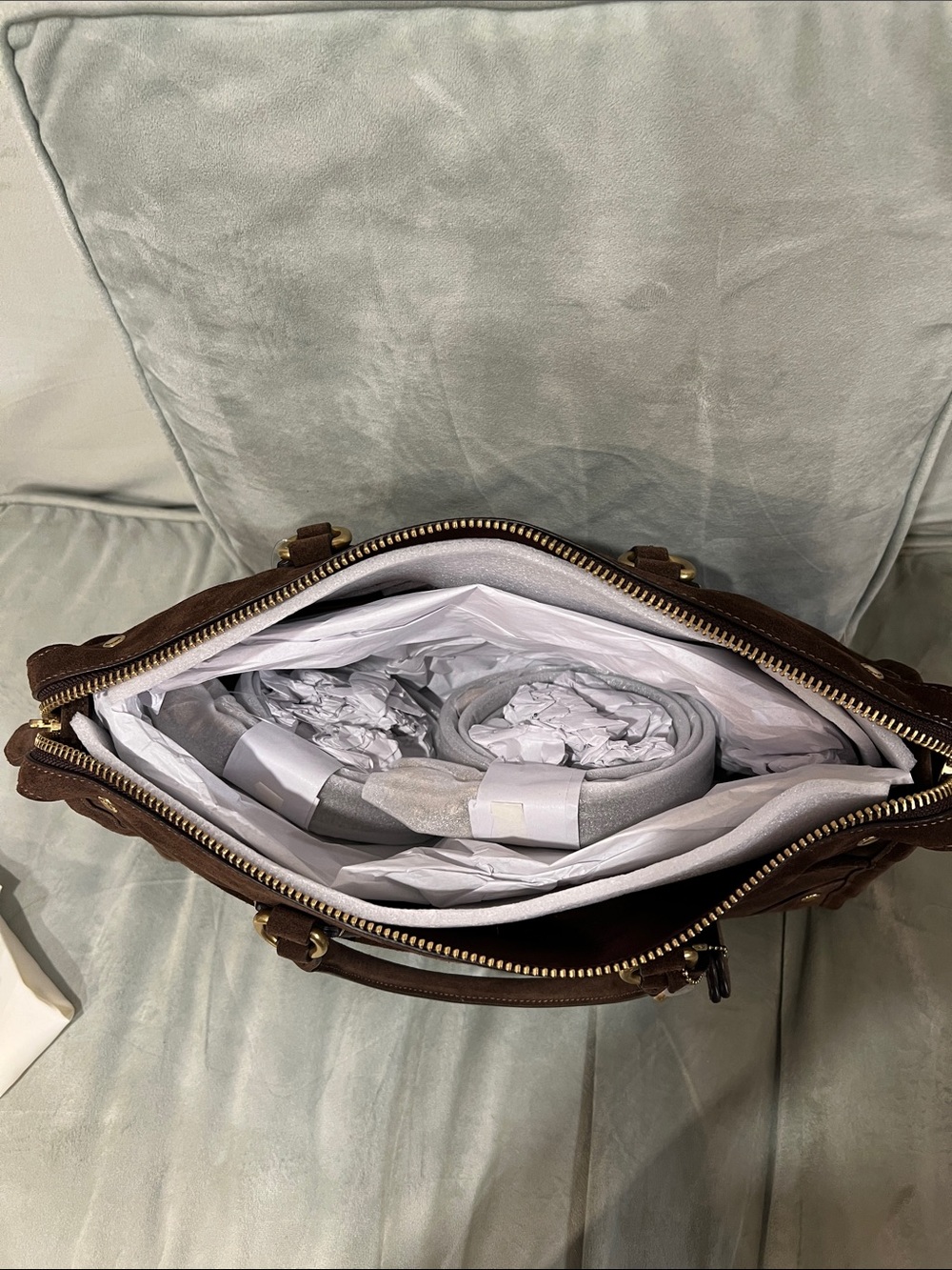 COACH Rhyder Satchel Bag 38 NEW - Picture 10 of 10